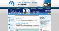 Desktop Screenshot of greffe-tc-avignon.fr