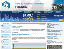 Tablet Screenshot of greffe-tc-avignon.fr